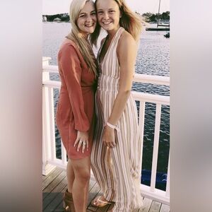 American Eagle Yellow Jumpsuit